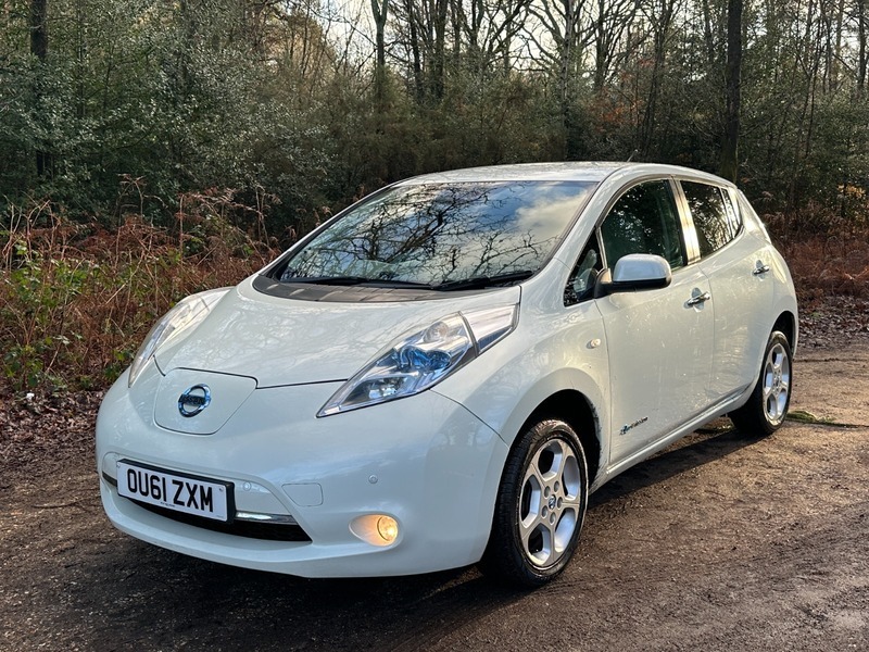 Nissan Leaf 0L Ev White #14