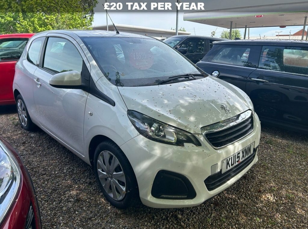 Peugeot 108 1L Active White