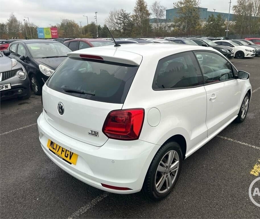 Volkswagen Polo 1.2L Match Edition ML17FGV White #3