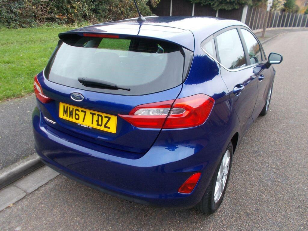 Ford Fiesta 1.1 Ti-vct Zetec Euro 6 S S MW67TDZ Blue #4