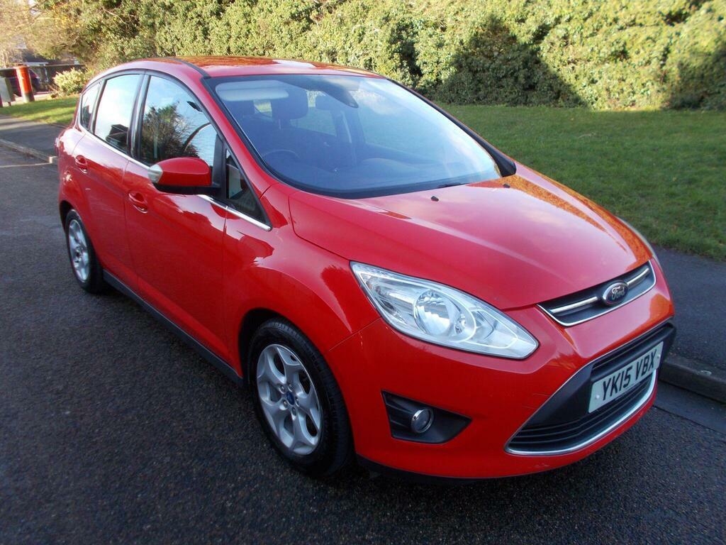 Ford C-Max 1.6 Tdci Zetec Euro 5 YK15VBX Red #2