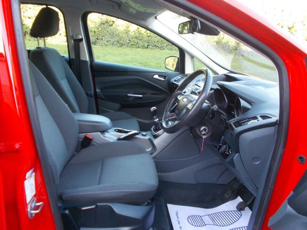 Ford C-Max 1.6 Tdci Zetec Euro 5 YK15VBX Red #6
