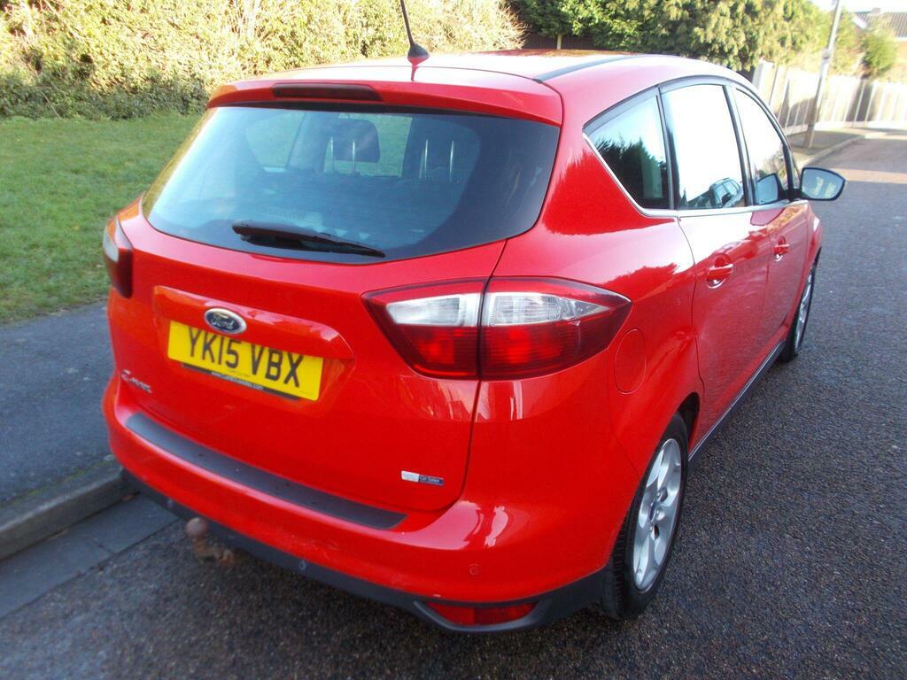 Ford C-Max 1.6 Tdci Zetec Euro 5 YK15VBX Red #3
