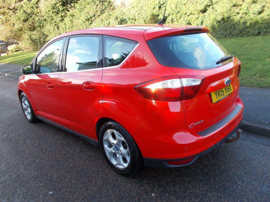 Ford C-Max 1.6 Tdci Zetec Euro 5 YK15VBX Red #5