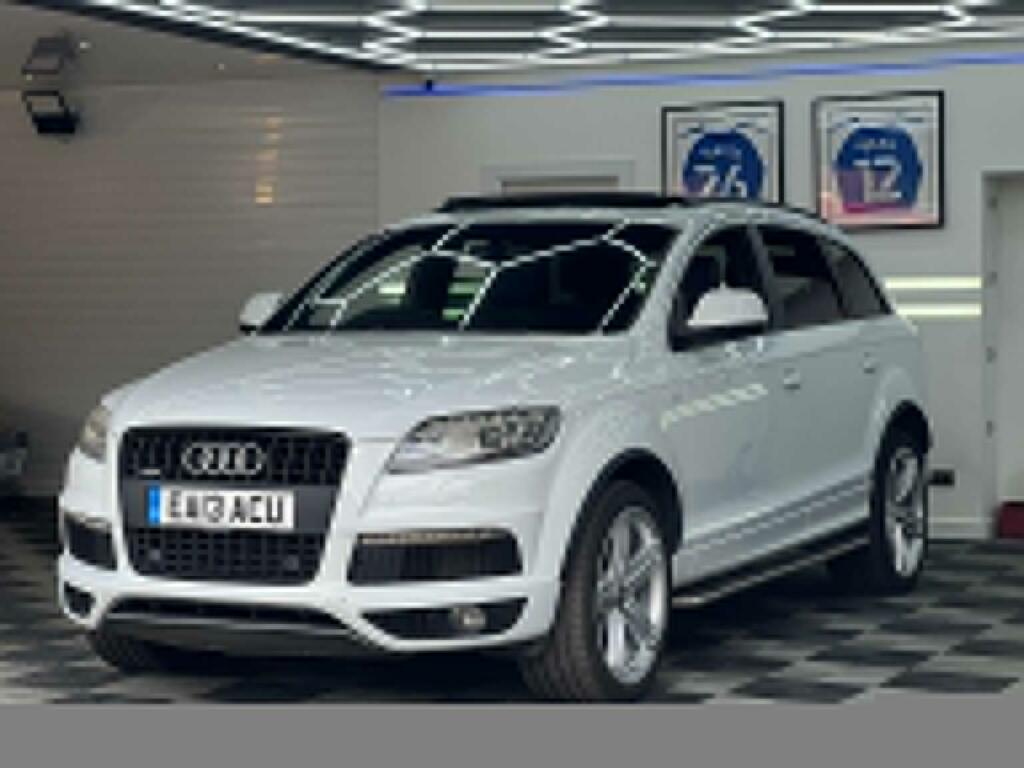 Audi Q7 Suv 3.0 Tdi V6 S Line Plus Tiptronic Quattro Euro White #3
