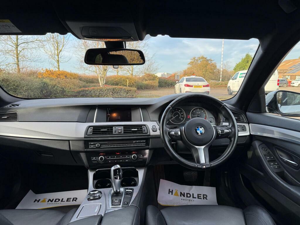 BMW 5 Series 2.0 520D M Sport Touring Euro 6 Ss Silver #5