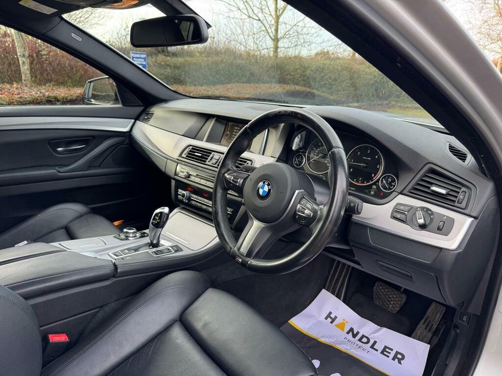 BMW 5 Series 2.0 520D M Sport Touring Euro 6 Ss Silver #3