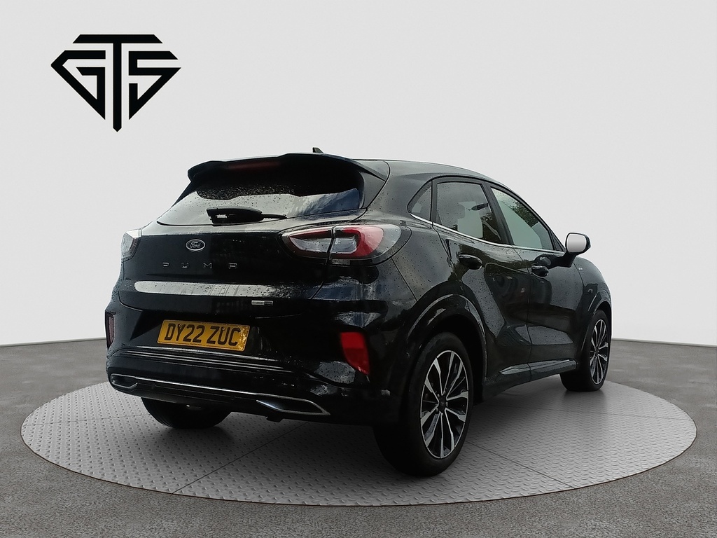 Ford Puma T Ecoboost Mhev St-line Vignale DY22ZUC Black #3
