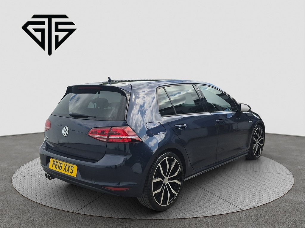 Volkswagen Golf Tdi Bluemotion Tech Gtd Blue #3