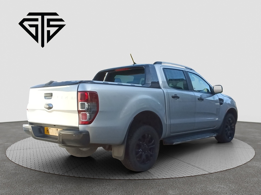 Ford Ranger Ecoblue Wildtrak HX71OWA Silver #3