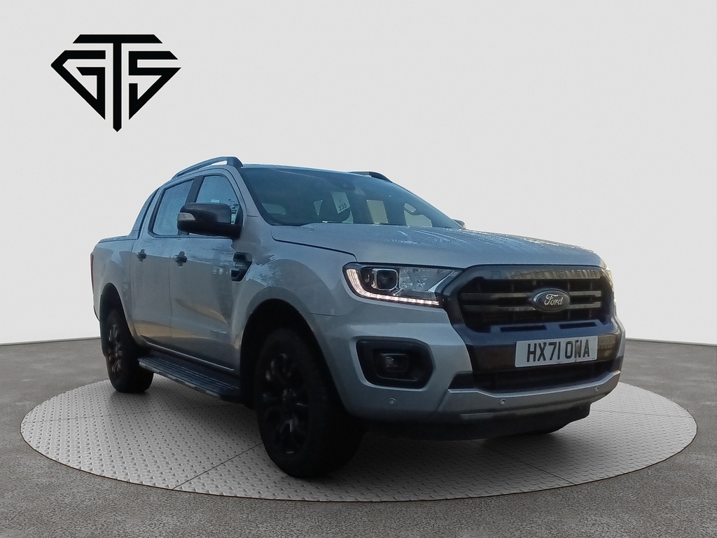 Ford Ranger Ecoblue Wildtrak HX71OWA Silver
