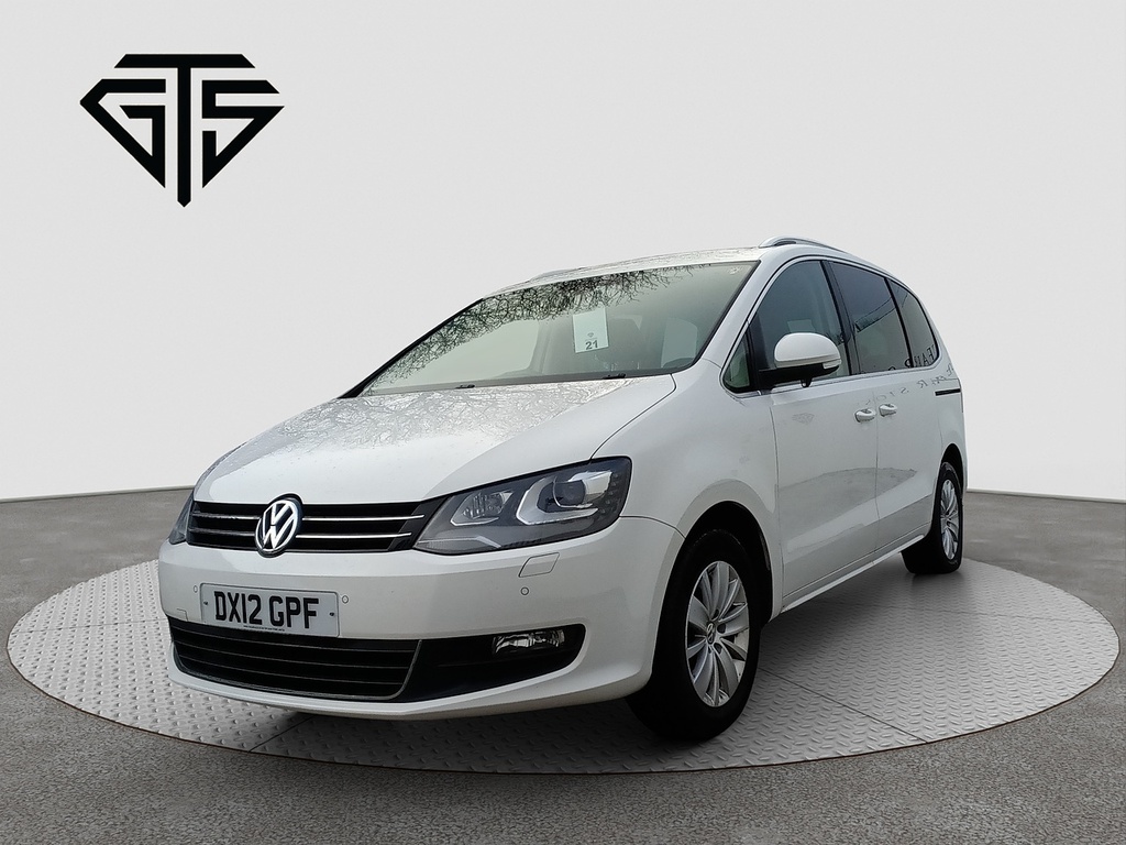 Volkswagen Sharan Mpv White #6