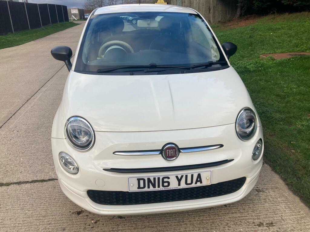Fiat 500 1.2 Pop Hatchback DN16YUA White #2