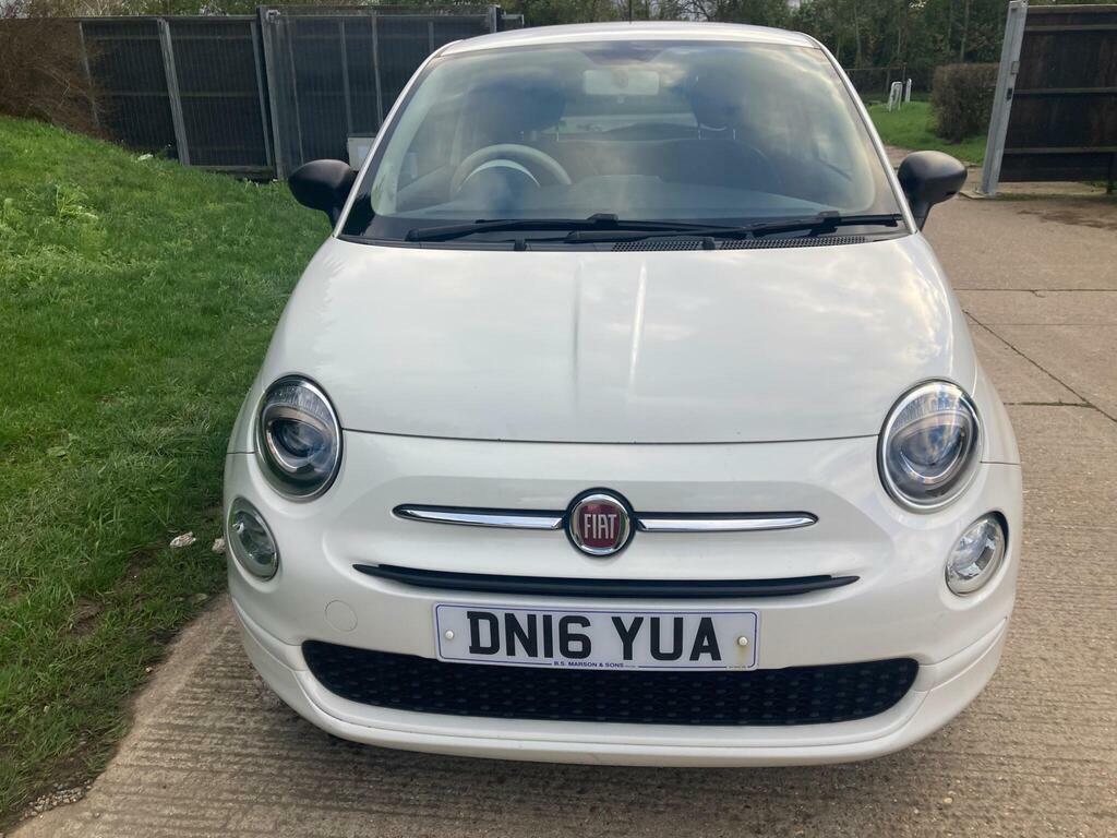Fiat 500 1.2 Pop Hatchback DN16YUA White #3