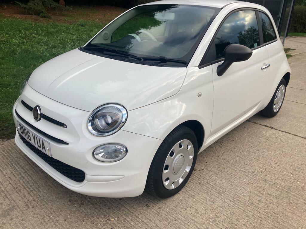 Fiat 500 1.2 Pop Hatchback DN16YUA White #4