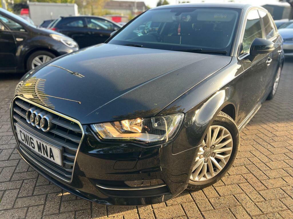 Audi A3 1.6 Tdi Ultra Se Technik Sportback Euro 6 S S CN16WNA Black #2