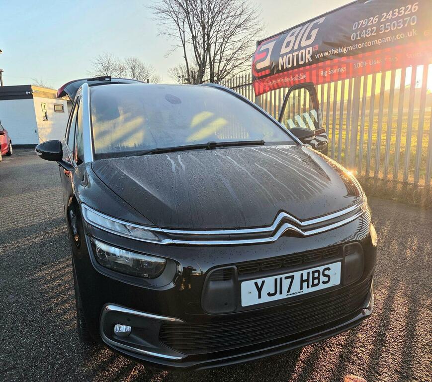 Citroen Grand C4 Picasso 1.6 Bluehdi Feel Euro 6 Ss YJ17HBS Black #3