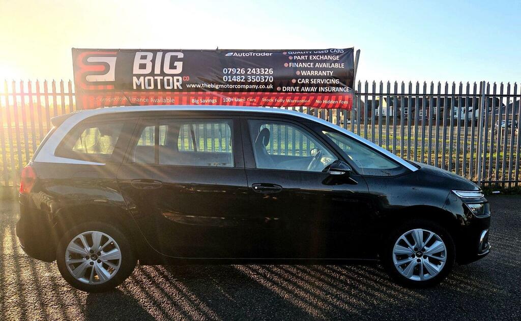 Citroen Grand C4 Picasso 1.6 Bluehdi Feel Euro 6 Ss YJ17HBS Black #2