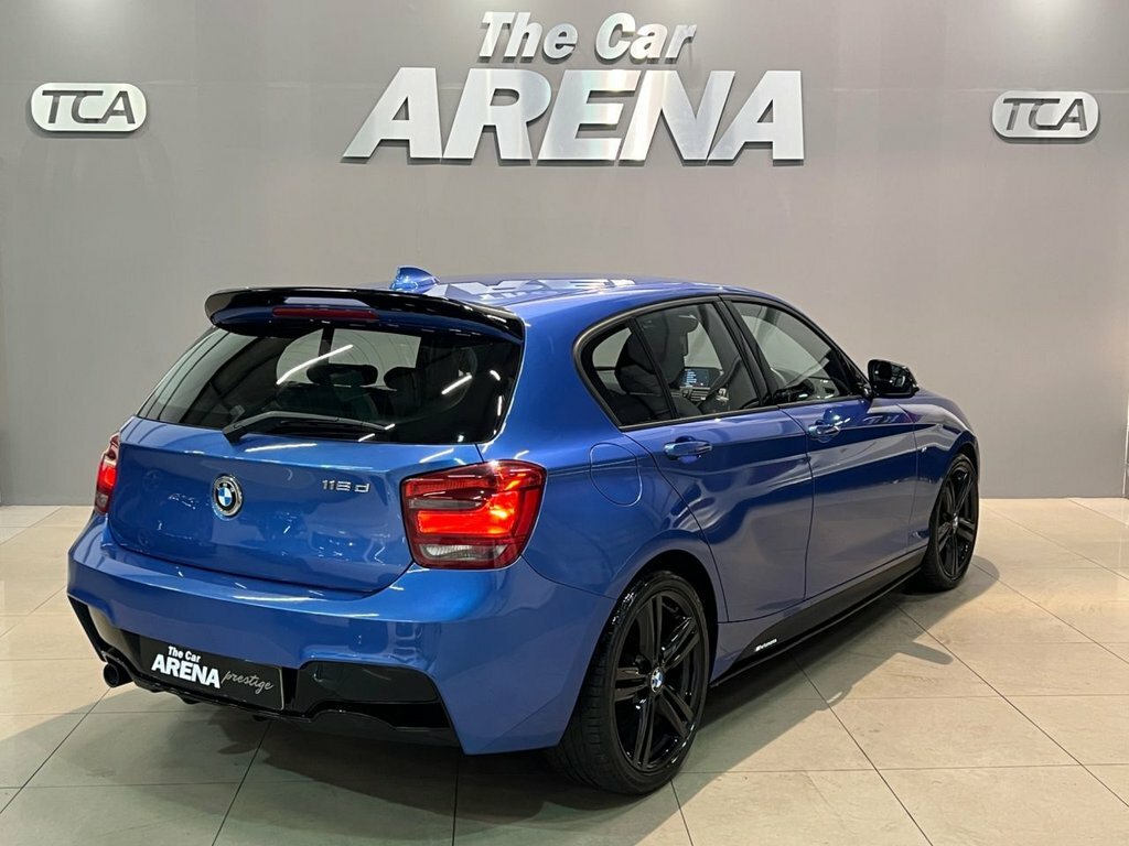 BMW 1 Series 2L M Sport HJ14VOG Blue #6