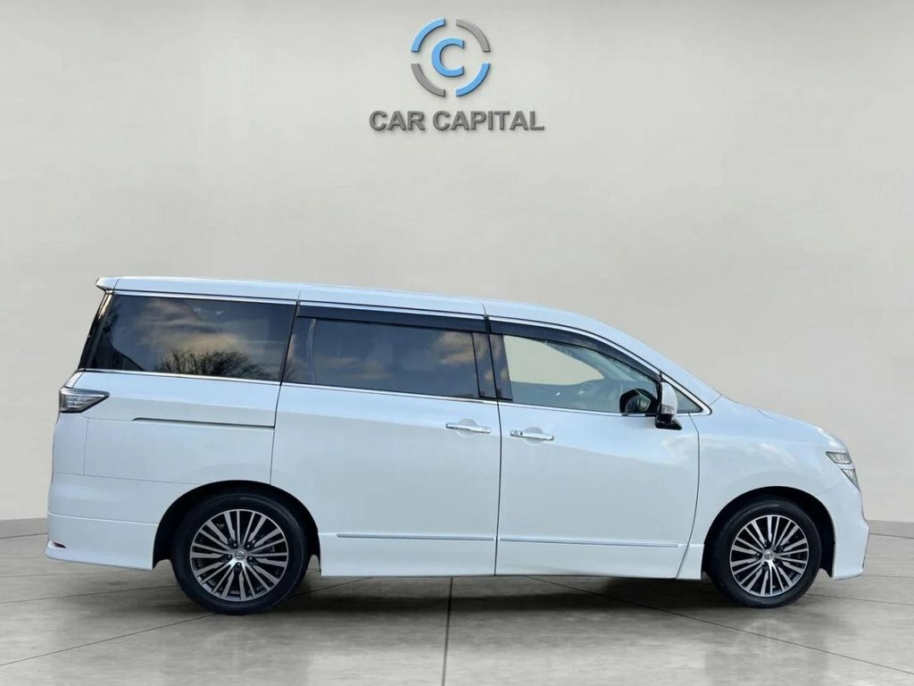 Nissan Elgrand Mpv LU17JDK White #4