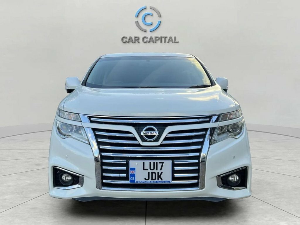 Nissan Elgrand Mpv LU17JDK White #2