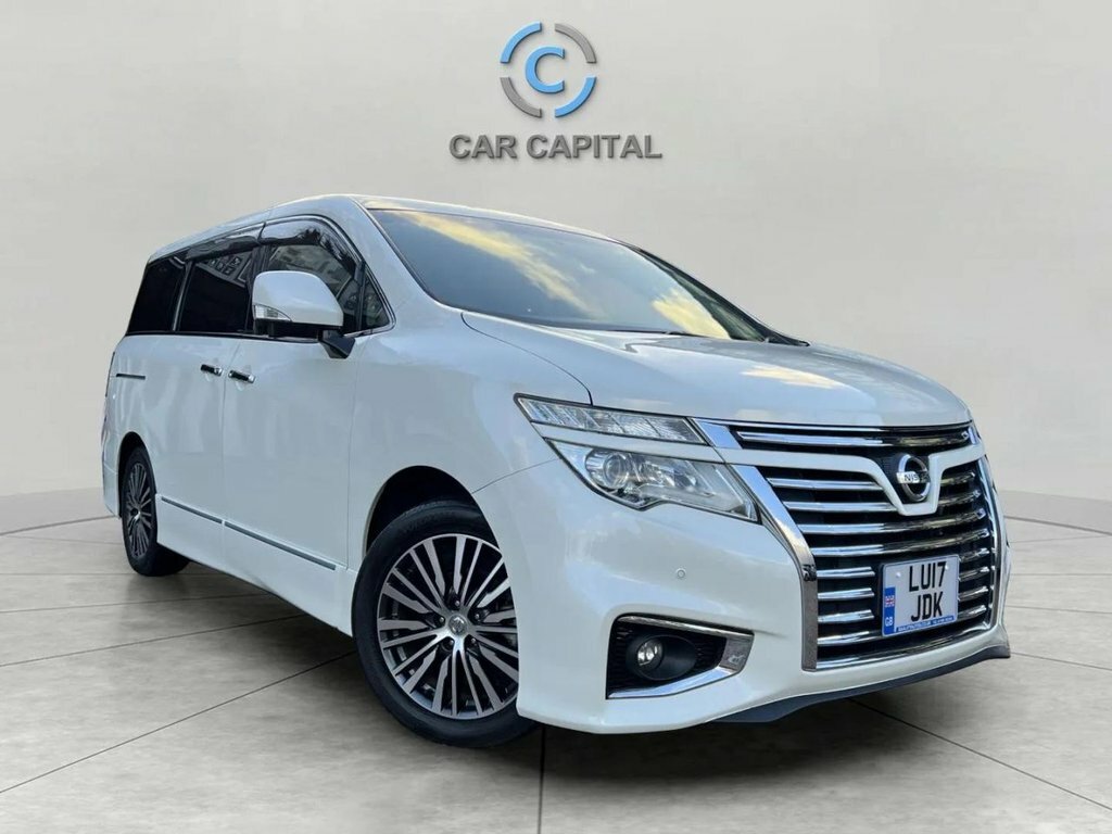 Nissan Elgrand Mpv LU17JDK White #3