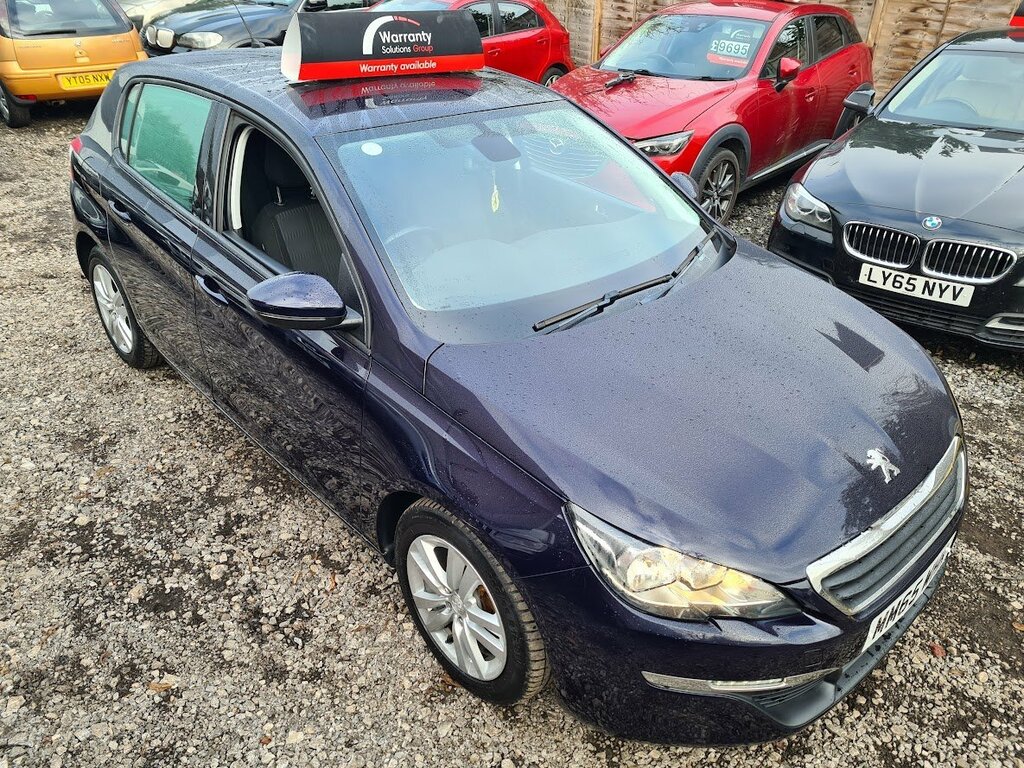 Peugeot 308 1.6 Bluehdi Active MM65WHR Blue #4