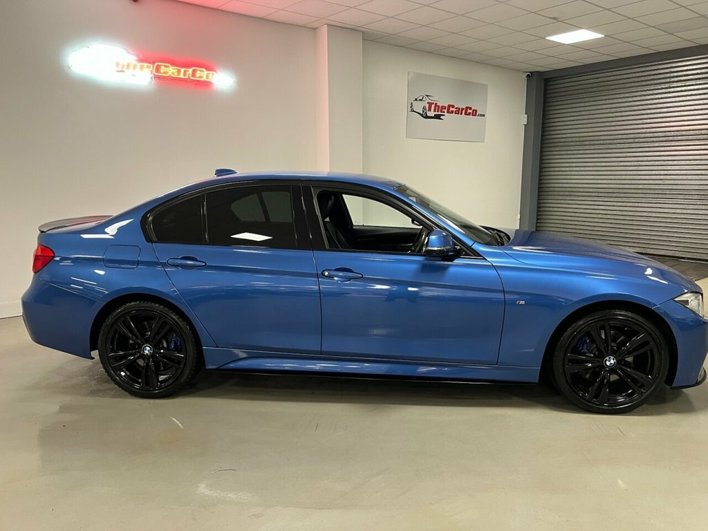 BMW 3 Series Saloon YK16HZO Blue #3