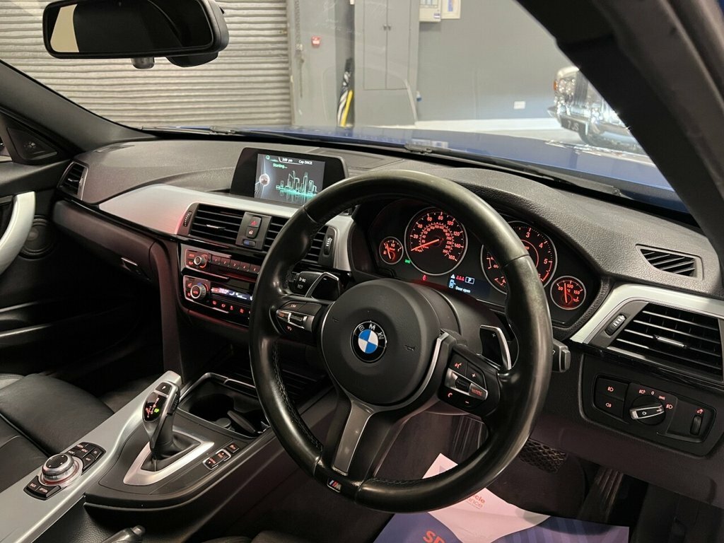 BMW 3 Series Saloon YK16HZO Blue #6