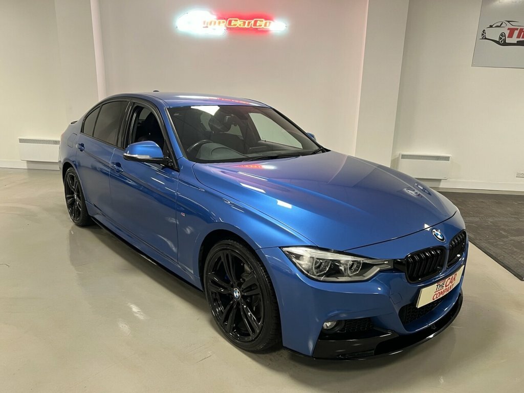 BMW 3 Series Saloon YK16HZO Blue #2