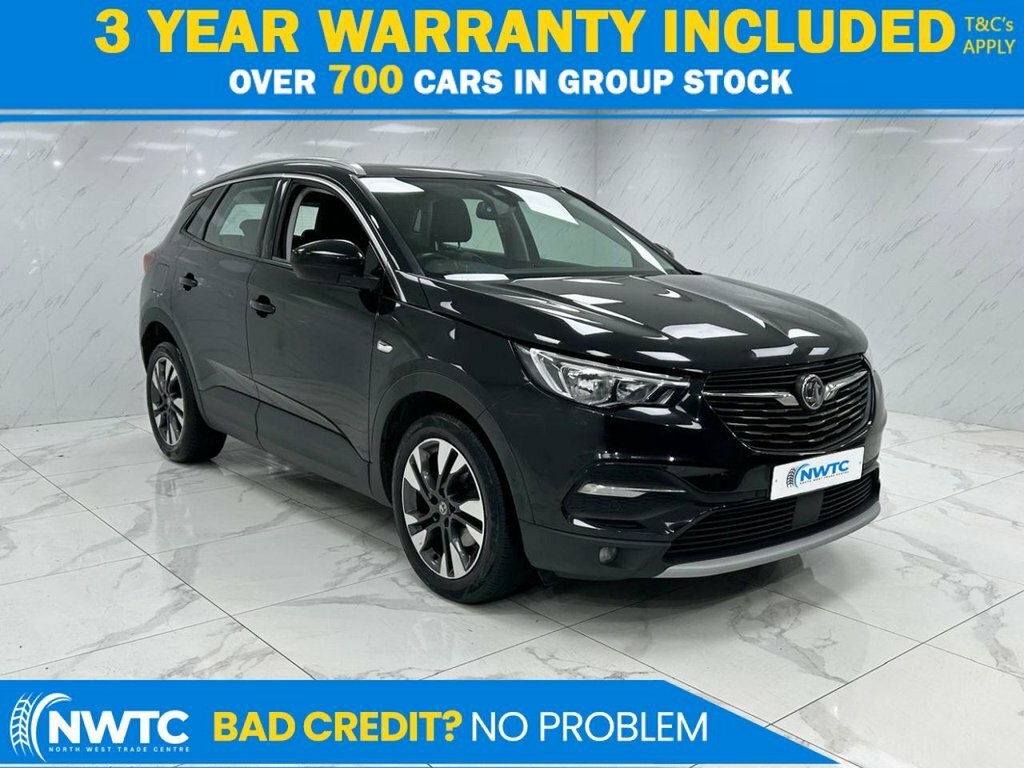 Vauxhall Grandland X 1.2L Sport Nav Black