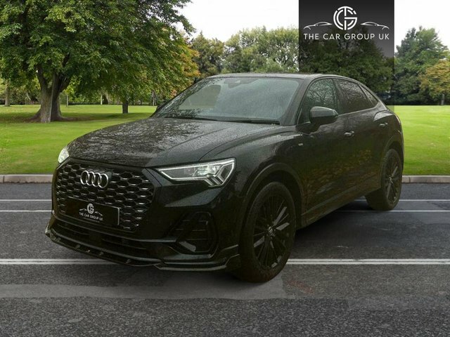 Audi Q3 2.0 Tdi 35 S Line Sportback S Tronic Eu MV70YLK Black #3