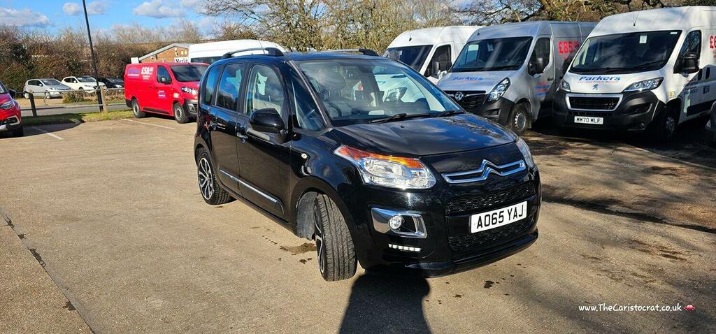 Citroen C3 Picasso Mpv 1.2 Puretech Platinum 2015 Black