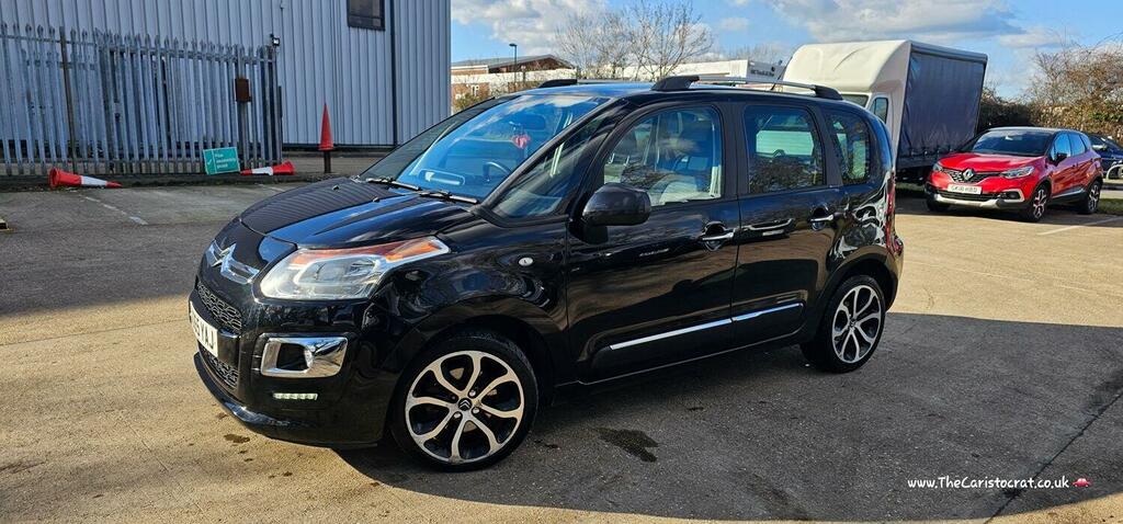 Citroen C3 Picasso Mpv 1.2 Puretech Platinum 2015 Black #6
