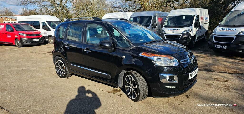 Citroen C3 Picasso Mpv 1.2 Puretech Platinum 2015 Black #2