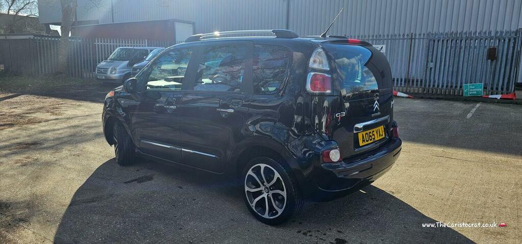 Citroen C3 Picasso Mpv 1.2 Puretech Platinum 2015 Black #5