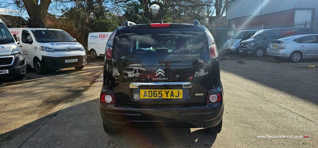 Citroen C3 Picasso Mpv 1.2 Puretech Platinum 2015 Black #4