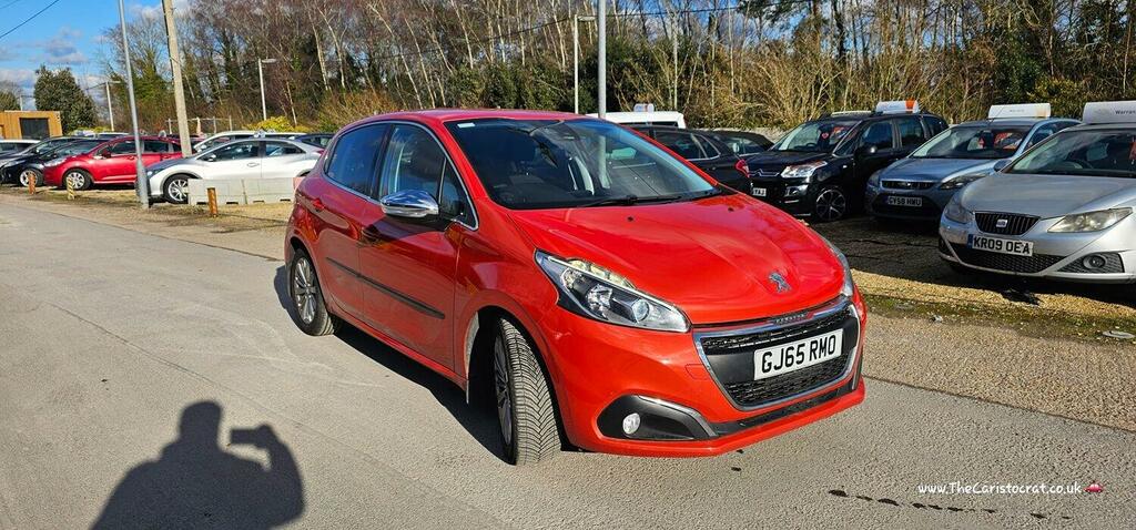 Peugeot 208 Hatchback 1.6 Bluehdi Allure 2015 Orange