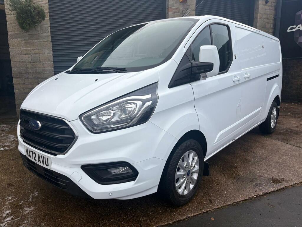 Ford Transit Custom Panel Van 2.0 300 Ecoblue Limited L2 H1 Euro 6 S MA72AVU White #3