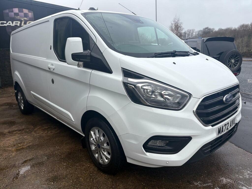 Ford Transit Custom Panel Van 2.0 300 Ecoblue Limited L2 H1 Euro 6 S MA72AVU White #2