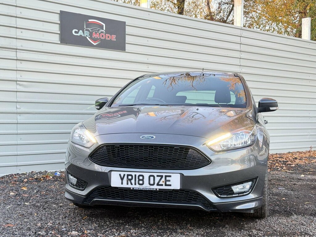 Ford Focus 1.0T Ecoboost St-line Euro 6 Ss YR18OZE Grey #2