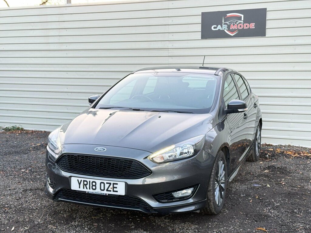 Ford Focus 1.0T Ecoboost St-line Euro 6 Ss YR18OZE Grey #3