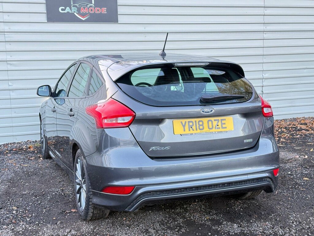 Ford Focus 1.0T Ecoboost St-line Euro 6 Ss YR18OZE Grey #5
