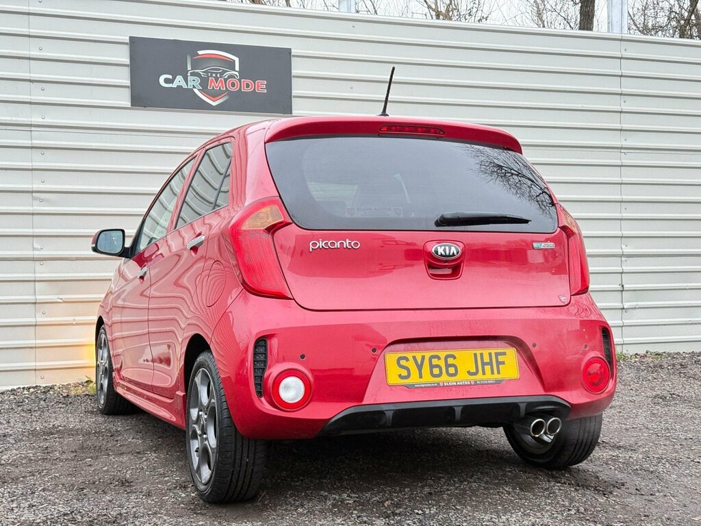 Kia Picanto 1.25 Ecodynamics Sport Euro 6 Ss Red #4