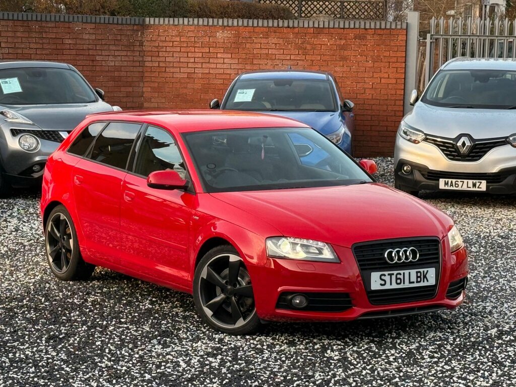 Audi A3 2.0 Tdi Black Edition Sportback S Tronic Euro 5 S Red