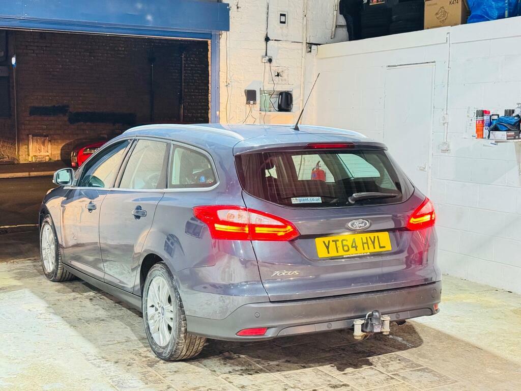 Ford Focus 1.6 Titanium Navigator Powershift Euro 5 YT64HYL Grey #6