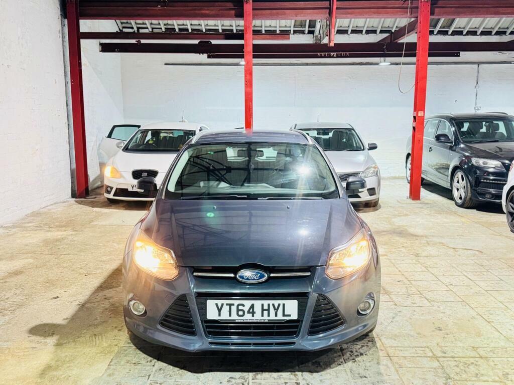 Ford Focus 1.6 Titanium Navigator Powershift Euro 5 YT64HYL Grey #2