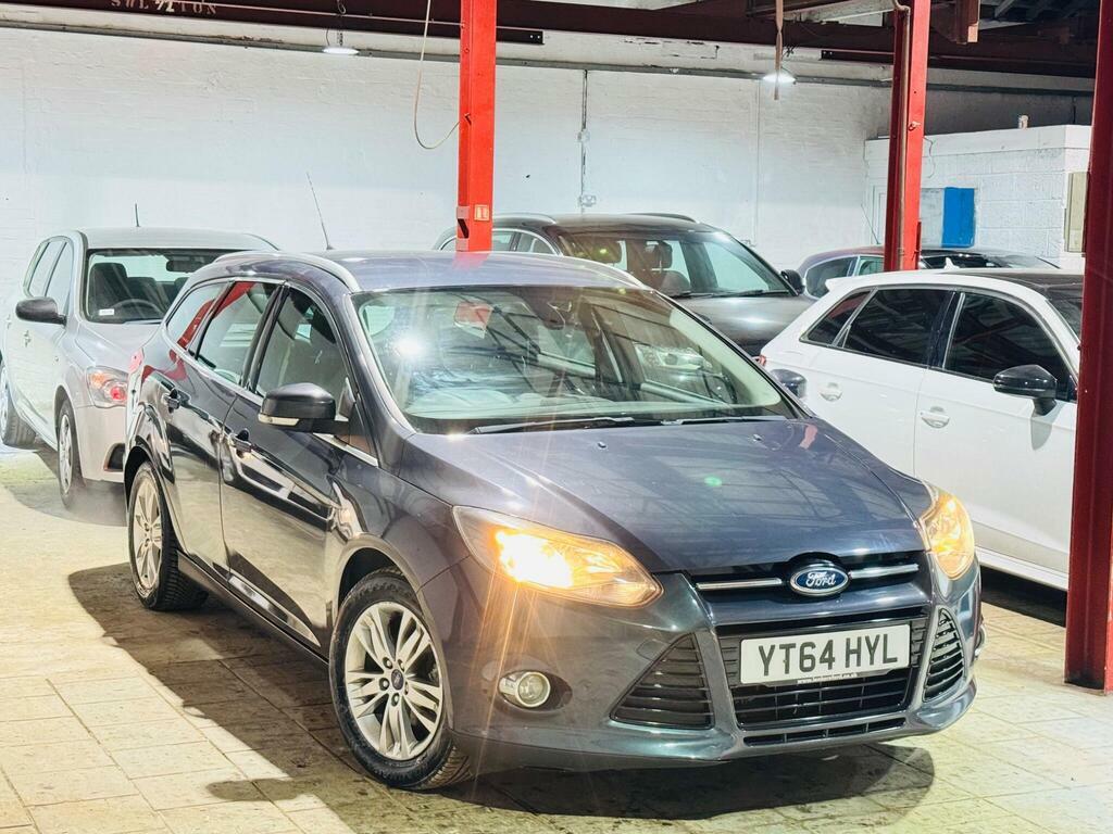 Ford Focus 1.6 Titanium Navigator Powershift Euro 5 YT64HYL Grey #3