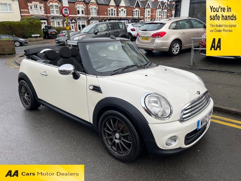 Mini Hatch Convertible WV12YPP White