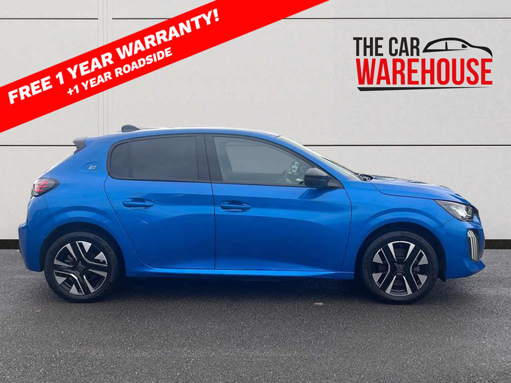 Peugeot e-208 100Kw Allure 50Kwh Blue #6